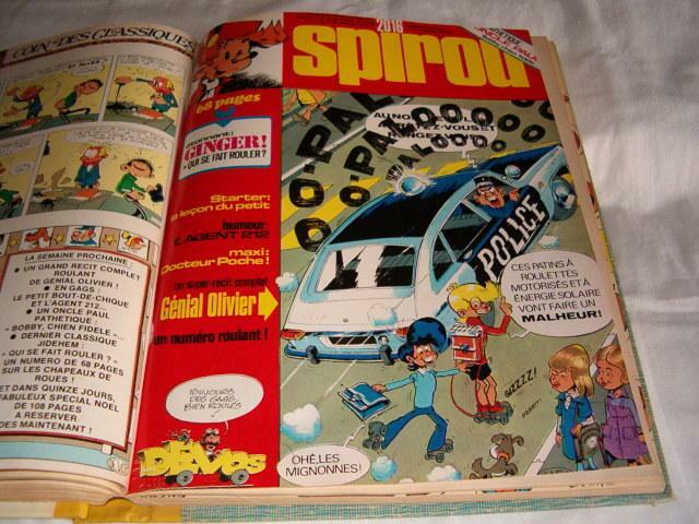 Album Spirou relié éditeur no 143 année 1976