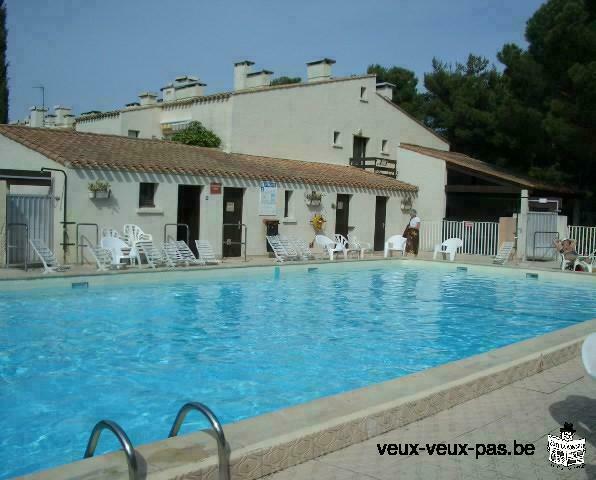 cap d''Agde studio cabine :piscine, tennis, ping-pong, plage