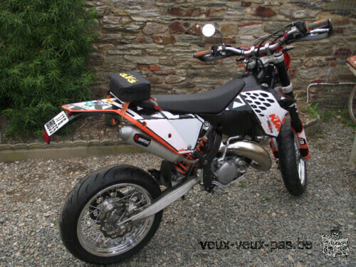 ktm exc 125 enduro equipée supermotard