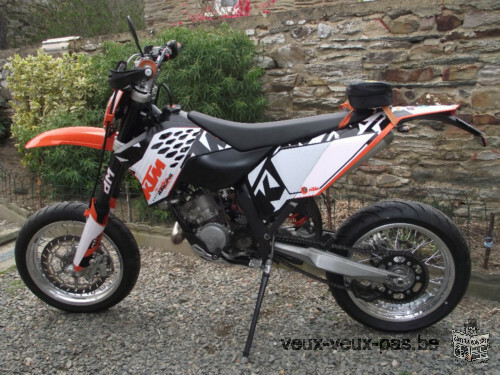 ktm exc 125 enduro equipée supermotard