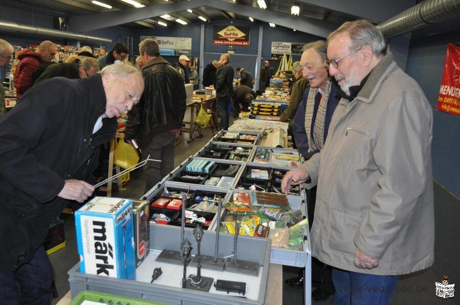 Bourse de Trains Miniatures et tout modélisme les 24 et 25 février 2024 à NIVELLES - Belgique