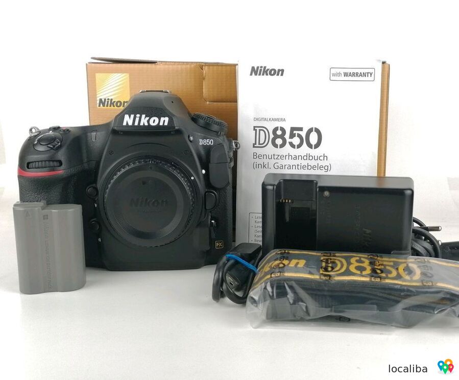 Nikon D850 dans son emballage d'origine