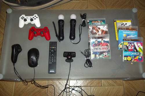 Console PS3 80 Go + Nombreux accessoires Sony + Jeux