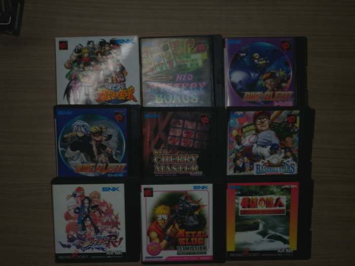 Boitiers Neo Geo pocket