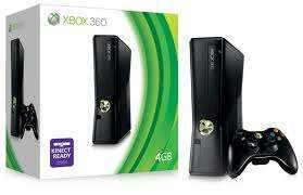 console xbox 360 slim noir a vendre