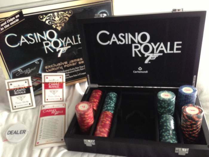 Poker Set - James Bond Casino Royale Deluxe