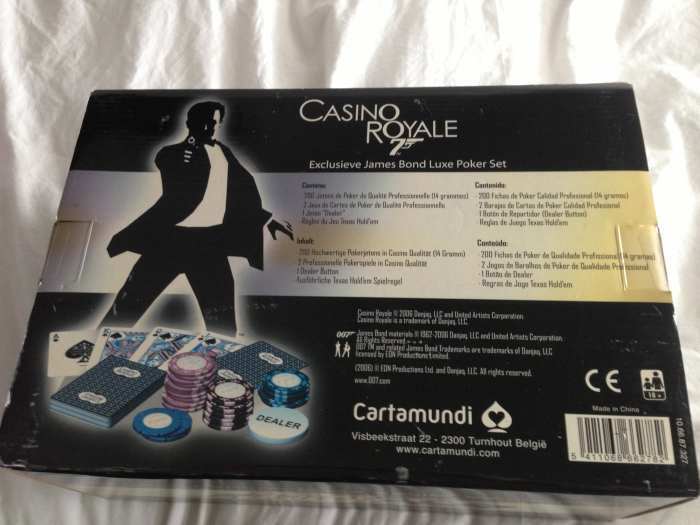 Set Poker - James Bond Casino Royale Deluxe