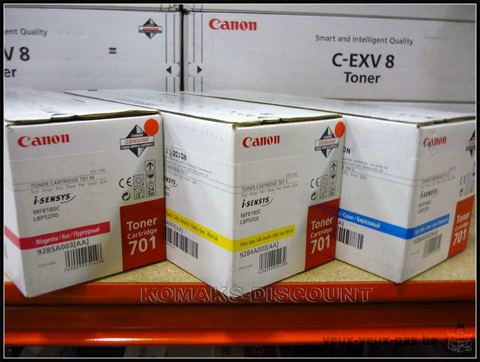 Rachat lots de toner neuf Canon