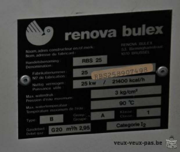 chaudiere gaz sol renova bulex