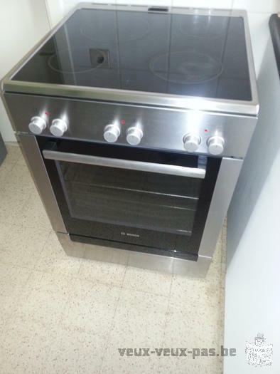 cuisinière bosch inox