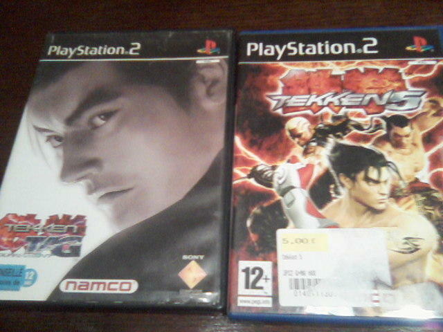 le lot de 2 tekken pour pas cher