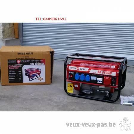 groupe electrogene Swiss kraft Sk8500 (Nouveaux)