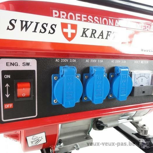 groupe electrogene Swiss kraft Sk8500 (Nouveaux)