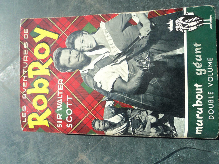 Livre ROB ROY de Walter Scott - MARABOUT