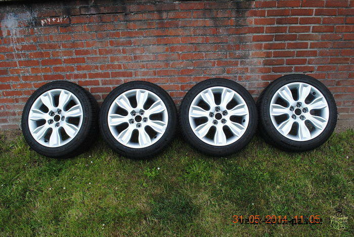 4 Jantes en aluminium Audi + 4 Pneus Michelin