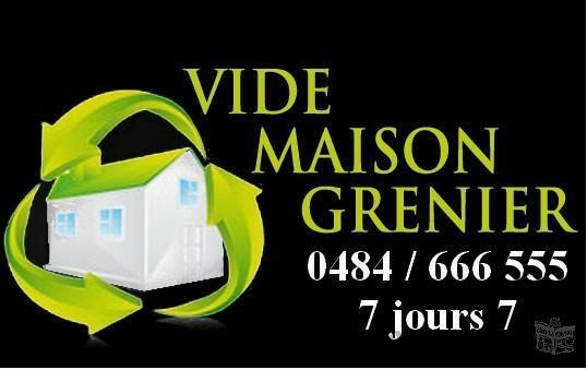 Vide maison et encombrement