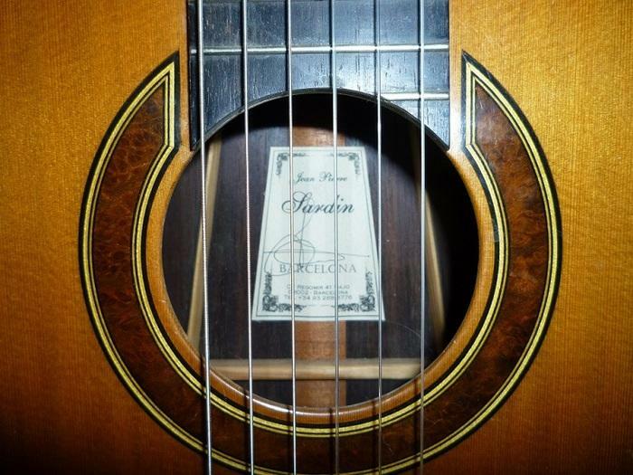 Guitare classique de concert en cèdre « Jean-Pierre Sardin »