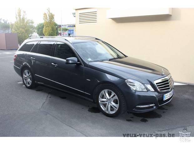 Tres belle voiture MERCEDES Classe E break 220 CDI de 2012 - 61 500Km