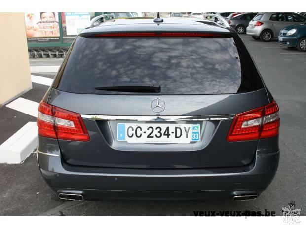 Tres belle voiture MERCEDES Classe E break 220 CDI de 2012 - 61 500Km