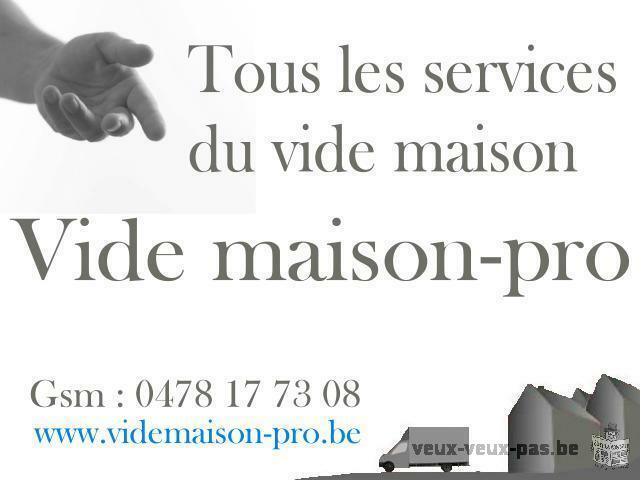 Vide maison vide appartement vide encombrant vide tout