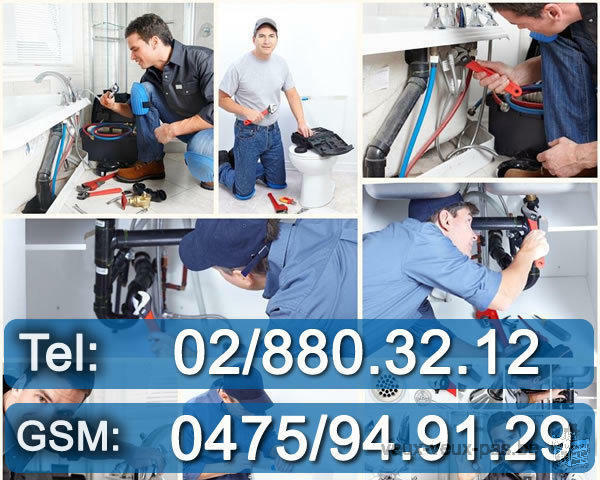 Plumber Brussels, troubleshooting plumbing 24/24