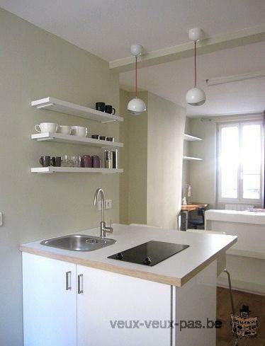 Lumineux appartement Meublé de 35m² sur Louvain-la-neuve