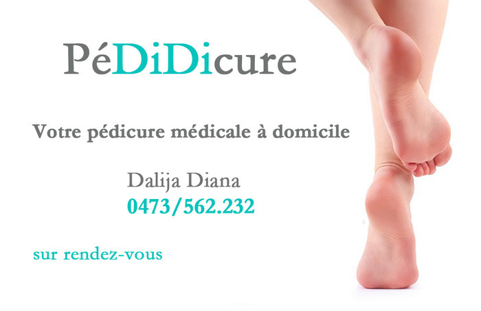 Pédicure médicale à domicile. Aucun frais de déplacement à prévoir!