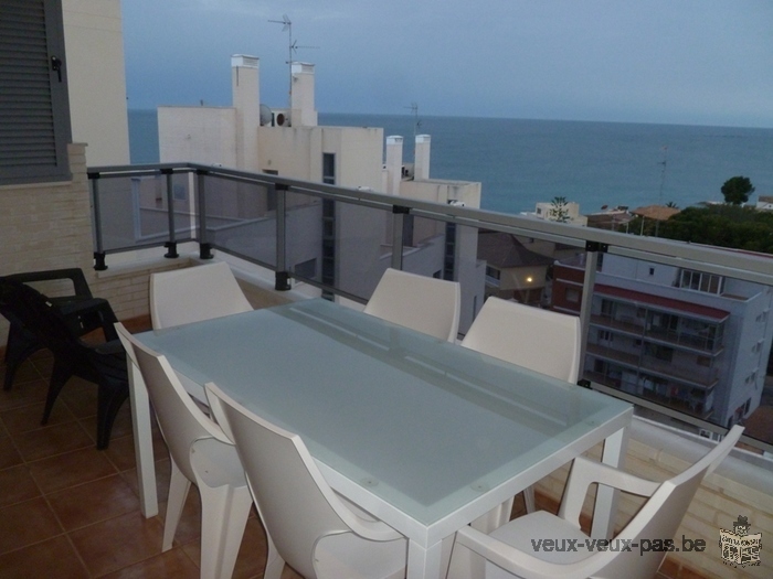 Superbe penthouse/appartement 5p vue mer CALPE Costa Blanca