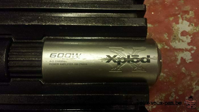 Ampli SONY Xplod XM-ZR604 - 600W