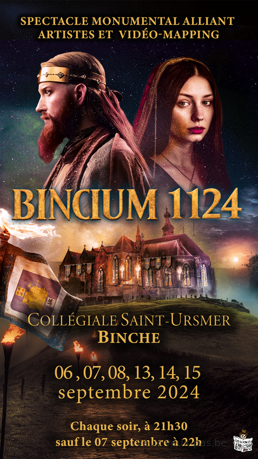 Bincium 1124 - Spectacle monumental à Binche