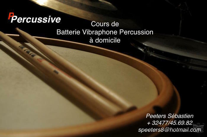 Cours de Batterie, Vibraphone et Percussion