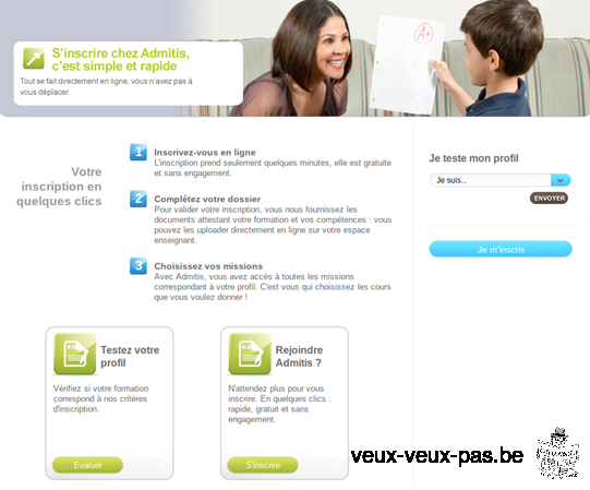 Cours particuliers ? Admitis recrute!