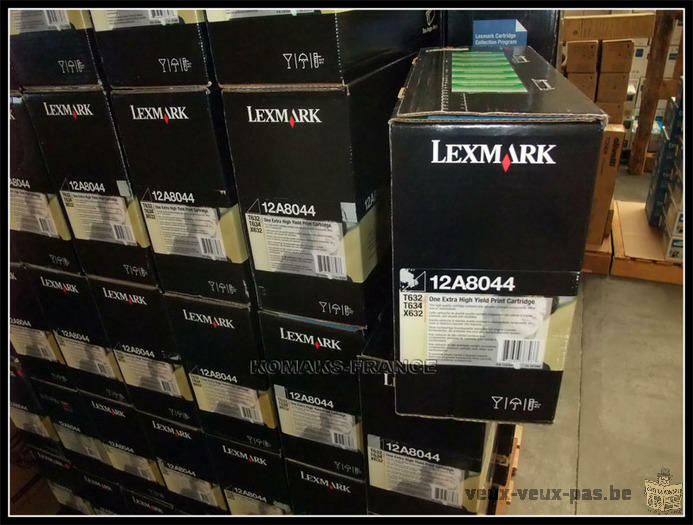 Rachat lots de toner neuf Lexmark