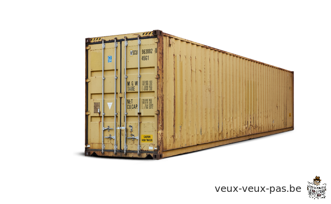 40-voet hoge kubuscontainer